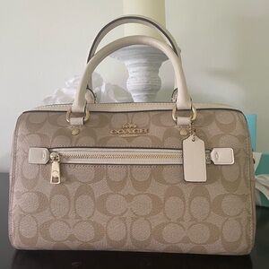 BRAND NEW COACH ROWAN Satchel Bag!
